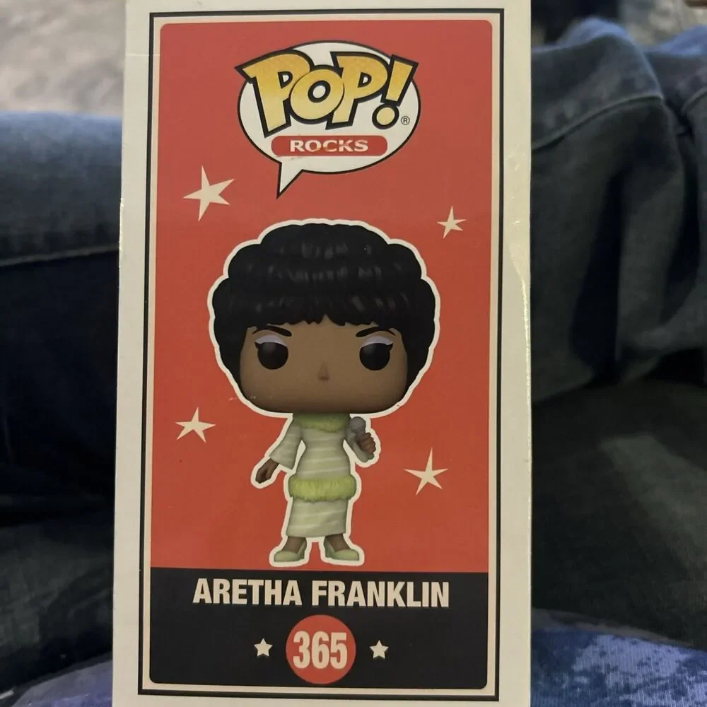 Funko POP! Rocks Vinyl Figure - ARETHA FRANKLIN [Green Dress] #365 - NM/Mint
